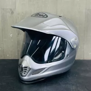 Arai Tour Cross II 2 Alumina Silver M Size (57-58cm) Full Face Helmet - Bild 1 von 10