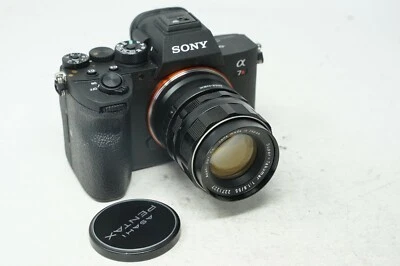 SONY E MOUNT ADAPTED 55MM F1.8 PENTAX SUPER TAKUMAR PRIME LENS ALL A7 NEX,A6000  - Image 1 of 4