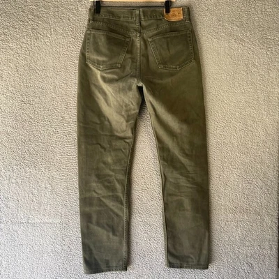 Vintage Gap Denim Mens Baggy Green Loose Fit Jeans Made In USA Size 33x32 GUC - Image 1 of 4