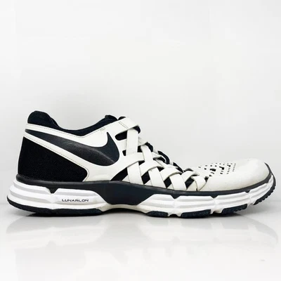 Nike Mens Lunar Fingertrap TR 898065-100 White Running Shoes Sneakers Size 14 W - Image 1 of 4