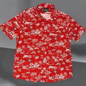 Camisa hawaiana de fútbol americano Reyn Spooner Throwback NFL San Francisco 49ers para hombre XL - Imagen 1 de 17