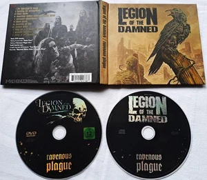 Legion Of The Damned Ravenous Plague CD + DVD Asphyx Malevolent Creation Vader - Imagen 1 de 1
