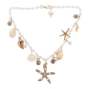  Charm Halskette für Frauen Strand Urlaub Schmuck Weihnachten Strumpf Stuffers - Bild 1 von 12