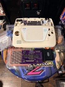Sega GameGear Modding Kit W/ CleanScreen Retrosix & Recharge CleanJuice & More!