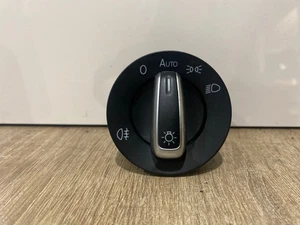 VW GOLF MK6 2010 HEADLIGHT CONTROL SWITCH 3C8941431 - Picture 1 of 2