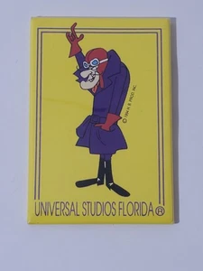 1994 Universal Studios Florida Hanna-Barbera Wacky Races Dirk magnete vile - Foto 1 di 2