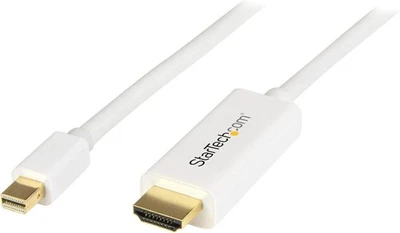 Cable OEM STARTECH blanco Mini DisplayPort a HDMI 2m 4K 30Hz MDP2HDMM2MW - Imagen 1 de 4