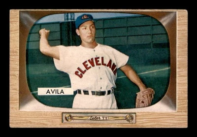 Bowman #19 1955 Bobby Avila VGEX X3061598 Foto 1 de 2