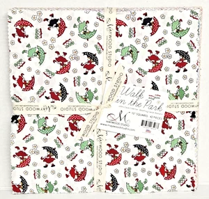 Walk in the Park ~ Maywood Studio 10" capas pasteles cuadrados 42 piezas tela repro años 30 - Imagen 1 de 6