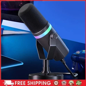 XLR/USB Dynamic Gaming Microphone RGB Dynamic Microphone for Streaming Recording - Bild 1 von 10