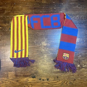 Nike FC Barcelona Fan Stadion Schal - Fußballschal - Fußballschal 59”x7” - Bild 1 von 4