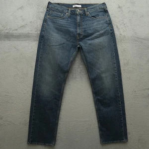 Levi's Signature Jeans Mens Size 36x32 Blue Regular Straight Stretch Denim Pants - Picture 1 of 17