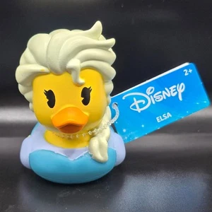 Elsa Rubber Duck Frozen Disney 3" New With Tags NWT Jeep Cruise Duckie - Picture 1 of 6