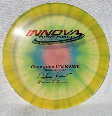 Innova PFN I-Dye Five Time Juliana Korver Champion Valkyrie 172G I-Dye Patent - Image 1 of 4