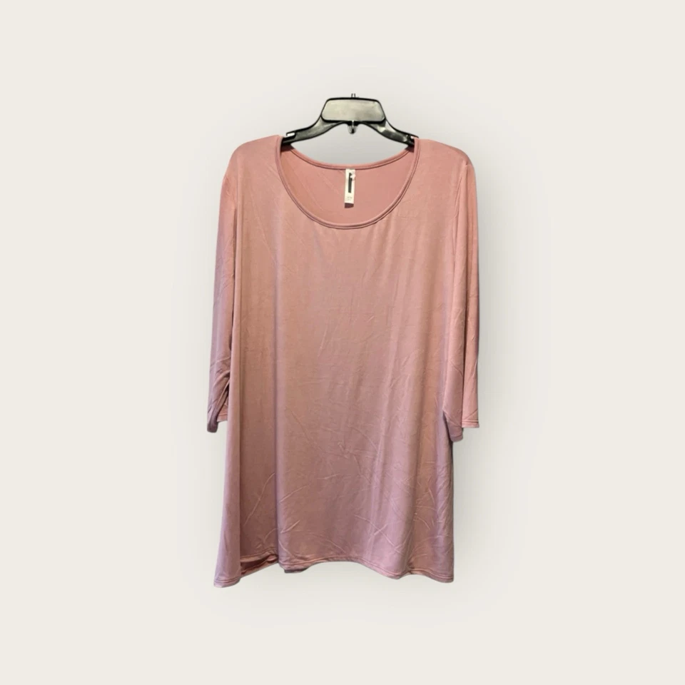 Camisa para dormir Lane Bryant cacique pijama pijama manga 3/4 18/20 melocotón polvoriento Foto 1 de 1