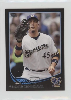 2013 Topps Mini Black /5 Travis Ishikawa #45 - Image 1 of 2