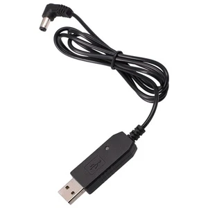 Black Charger Cable Replacement Cord Connector Wireless Portable Practical - Zdjęcie 1 z 12