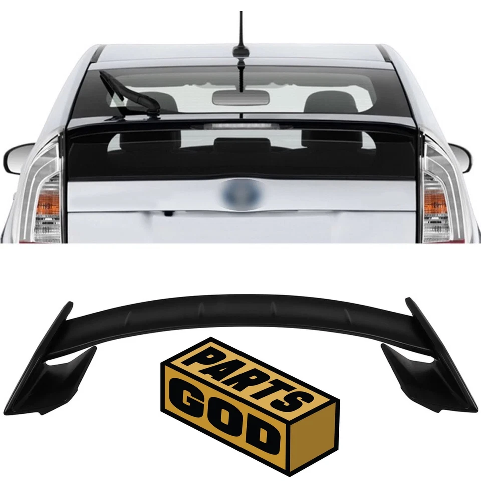 Alerón trasero para Toyota Prius 2010 2011 2012 2013 2014 2015 ala negra mate Foto 1 de 4