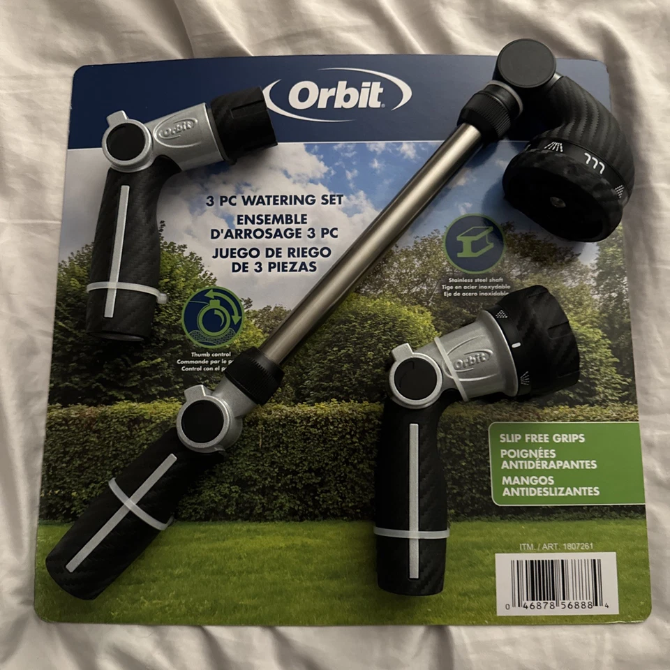 Orbit 3-piece Nozzle Set  Extended Reach 19”- 24”, Thumb Control - Image 1 of 2