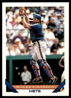 1993 Topps Mackey Sasser New York Mets #788 - Image 1 of 2