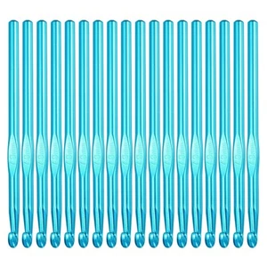 7mm Crochet Hooks Bulk, 18Pcs Aluminum Crochet Needle, Knitting Needles for C... - Picture 1 of 6