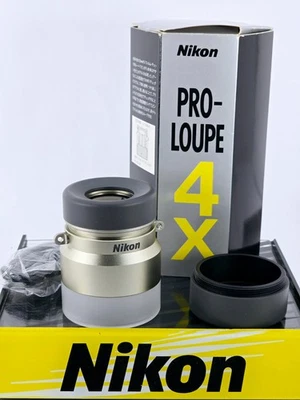 🌸[Casi COMO NUEVO] Lupa Nikon Pro-Loupe 4X Lupa Visor de Diapositivas de Película de Japón Foto 1 de 4