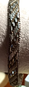Milor Italy Sterling Silver 925 Bracelet 7.5" Sparkly and Shiney Finish 15 Grams - Picture 1 of 18