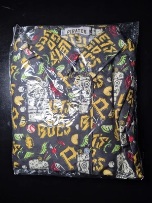 Pittsburgh Pirates Game Giveaway Hawaiian Shirt, Never Removed From Original Bag - Image 1 of 4