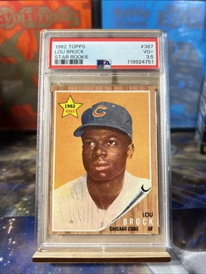 Topps 1962 - Lou Brock #387 (RC) Foto 1 de 2