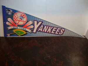 1990s New York Yankees Baseball Team Pennant size 30x12 - Picture 1 of 1