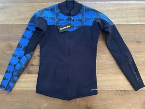 Dakine Women’s 2MM Neo Jacket Lava Full Zipper Wet Suit Top Blue New With Tags - Picture 1 of 17