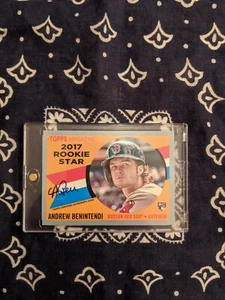 Incredible ANDREW BENINTENDI Rookie SSP AUTO! TOPPS MAGAZINE ROOKIE STAR - Picture 1 of 4