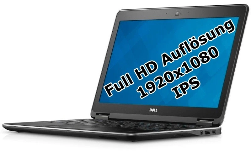 Dell Latitude E7440 i5 4300U 1,9 GHz 16GB 256GB 14"  Win 7 Pro 1920x1080 Tasche - Bild 1 von 1