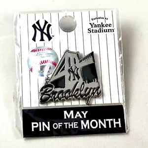 New Sealed! Yankee Stadium Pin of the Month May 2017 Brooklyn WinCraft - Picture 1 of 1