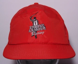 1990s New Vintage Engine Armour Racing NASCAR SNAPBACK TRUCKER HAT MADE IN USA - Picture 1 of 16