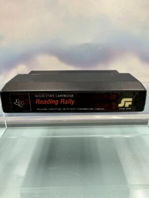 Texas Instruments TI-99/4A Reading Rally 1981 UNTESTED - Image 1 of 2