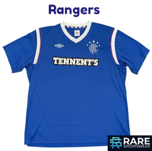 AUTHENTIC RANGERS 2011-12 HOME FOOTBALL SHIRT 3XL ADULT UMBRO (V GOOD) - Picture 1 of 5