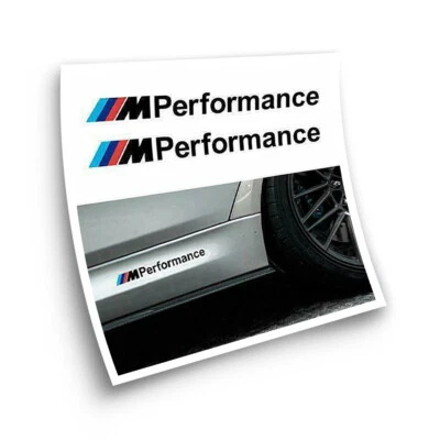 KIT STAR SAM ® 2 Pegatinas 15 cm BMW M Performance Adhesivo para BMW M Sport Foto 1 de 3