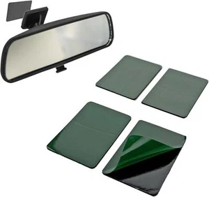 4x Almohadillas de vidrio adhesivas para espejos retrovisores de auto de espuma EVA fuerte de doble cara - Imagen 1 de 8