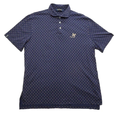 Polo 高尔夫 Ralph Lauren L Kapalua 乡村俱乐部佩斯利短袖 Lahaina HI RL — 第 1/4 张图片