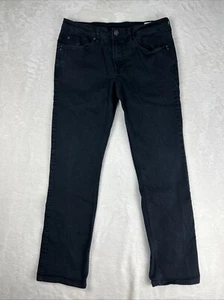 Buffalo David Bitton Men’s Slim Straight Jeans ‘Sam-X’ Size 32 x 30 Black - Picture 1 of 13