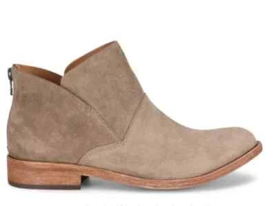 Botines Chelsea de gamuza Kork Ease Ryder cremallera trasera para mujer talla 8,5 M color topo Foto 1 de 4