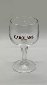 CAROLANS CREMA IRLANDESE PICCOLA BASE STELO VETRO CORDIALE 4" - Foto 1 di 5