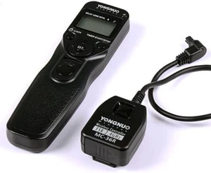 YONGNUO MC-36R/C3 Wireless Timer Remote for Canon 5D II 7D 1D IV 50D 40D 30D 20D - Picture 1 of 1