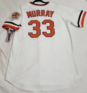 AUTHENTIC MAJESTIC 48 XL, EDDIE MURRAY BALTIMORE ORIOLES TBTC 1984 Jersey - Picture 1 of 4