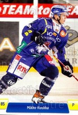 2011-12 Finnish Cardset #101 Mikko Kuukka