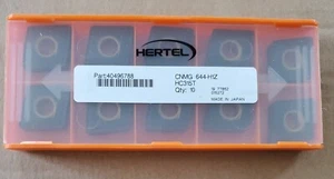 (10 PCS) Hertel CNMG 644 H1Z HC315 Carbide Turning Inserts, 40496788, NOS - Picture 1 of 3