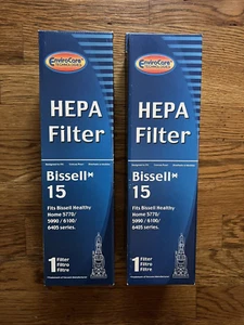 EnviroCare HEPA Filter For Bissell Healthy Home 15 # F958 NIP LOT OF 2 - Picture 1 of 1