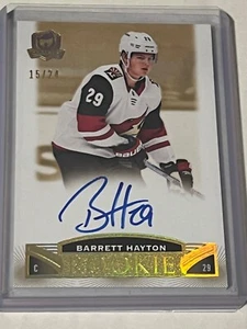 2019-20 THE CUP BARRETT HAYTON ROOKIE GOLD /24 - Picture 1 of 1