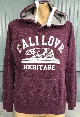 Reflex Cali California Love Heritage Large Sweatshirt Cotton Blend Hoodie - Imagem 1 de 4